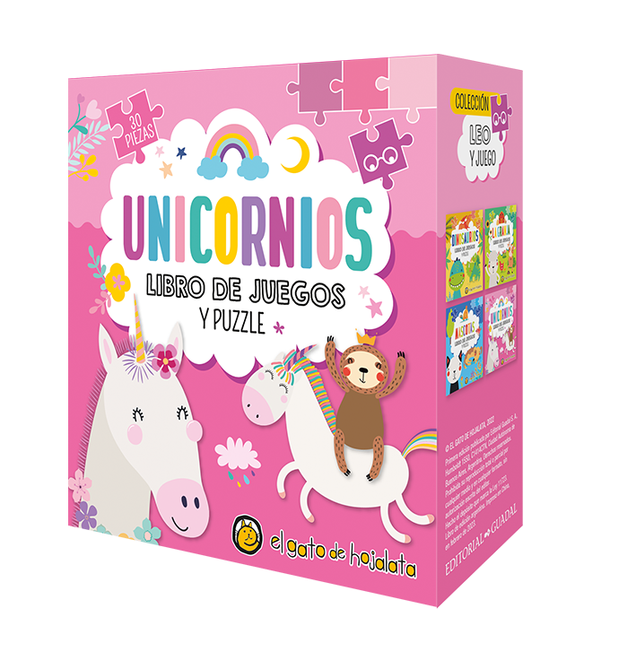 Unicornios (Libro+Puzzle 30 piezas)