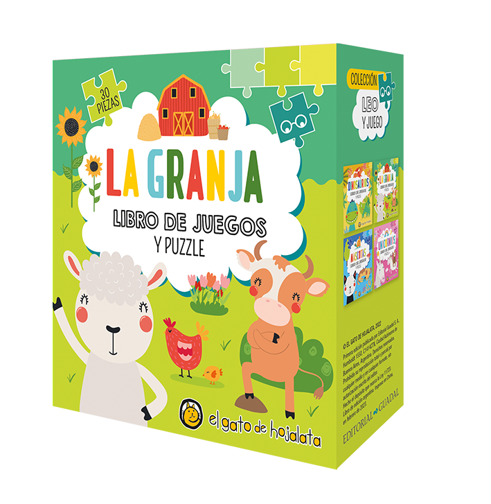 La granja (Libro+Puzzle 30 piezas)