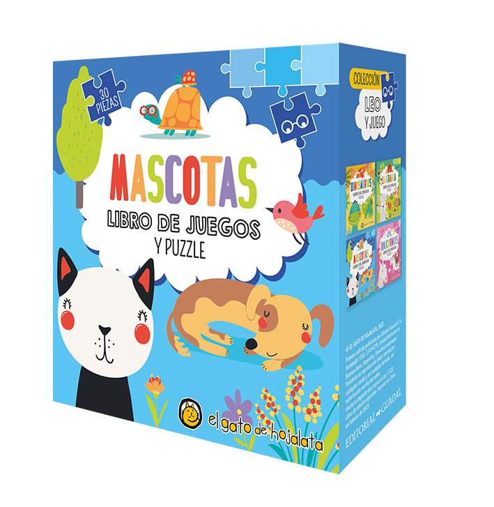 Mascotas (Libro+Puzzle 30 piezas)