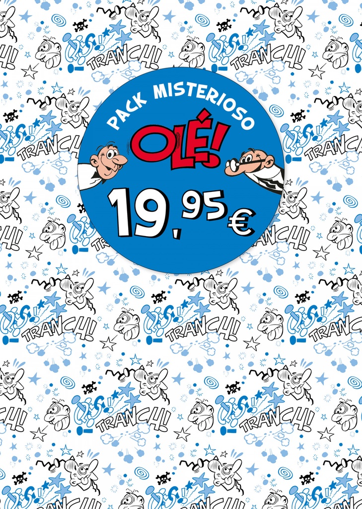 Pack misterioso Olé! azul (Olé! Mortadelo)