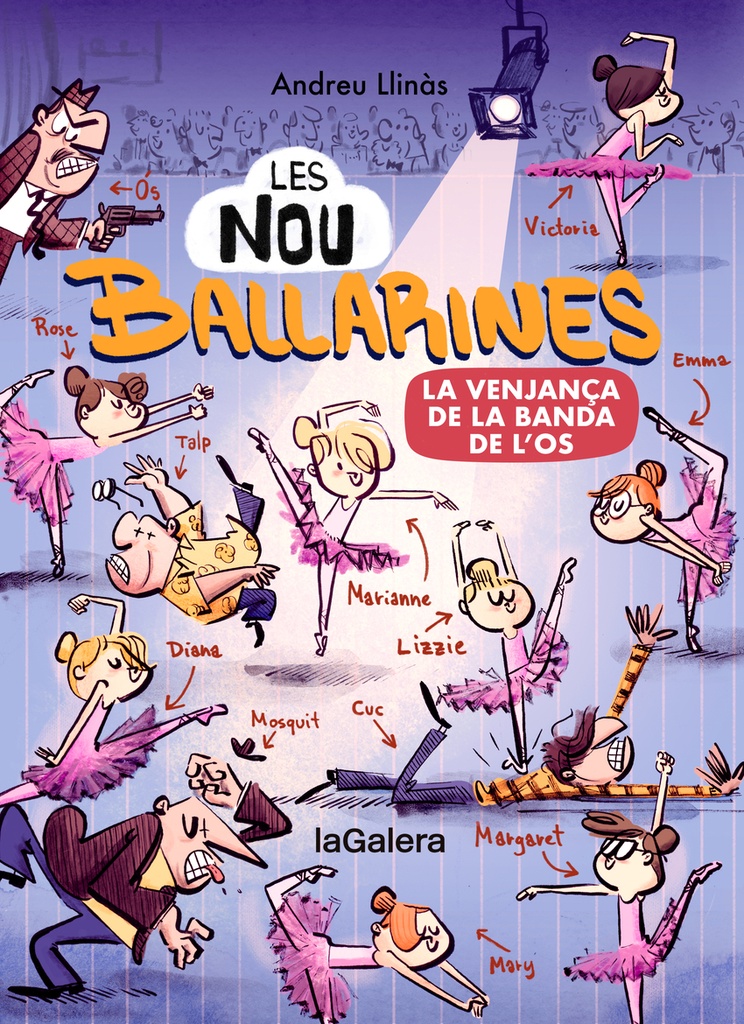 Les nou ballarines 2. La venjança de la banda de l´Os