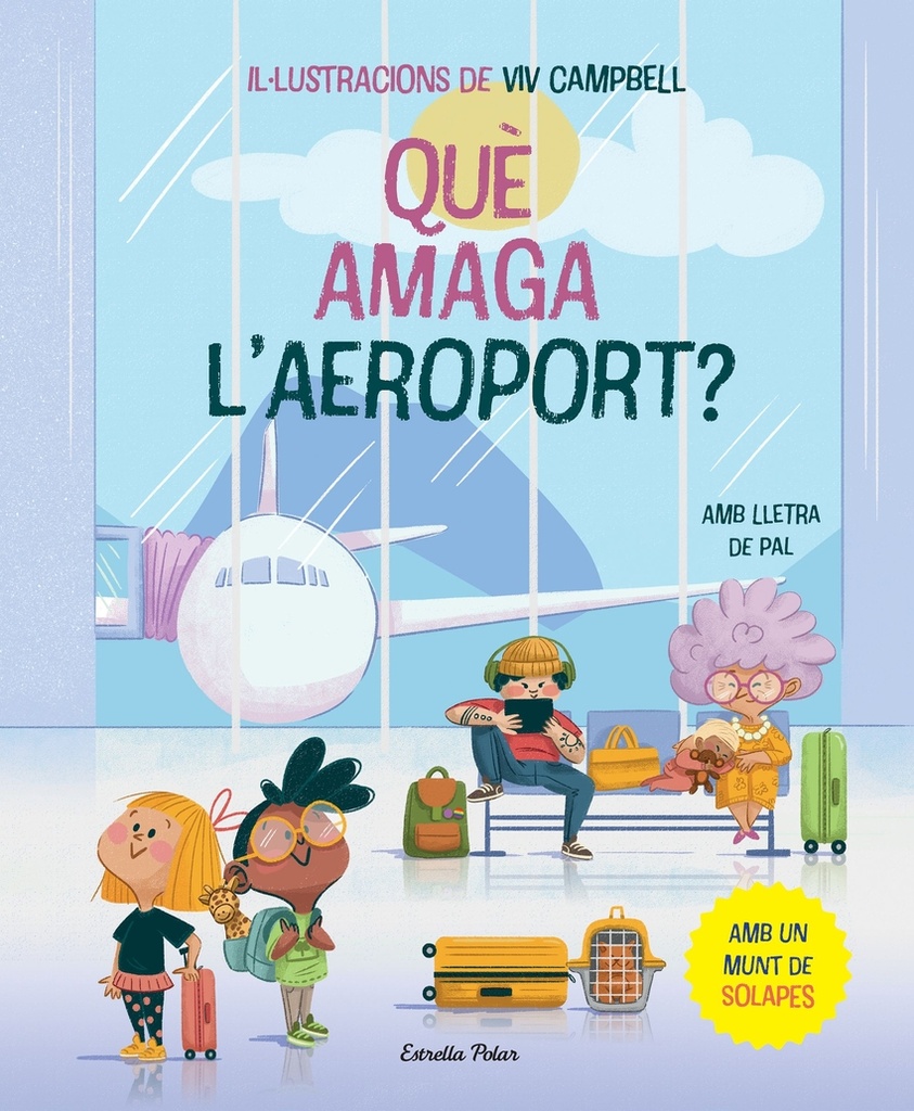 Què amaga l´aeroport? Llibre amb solapes