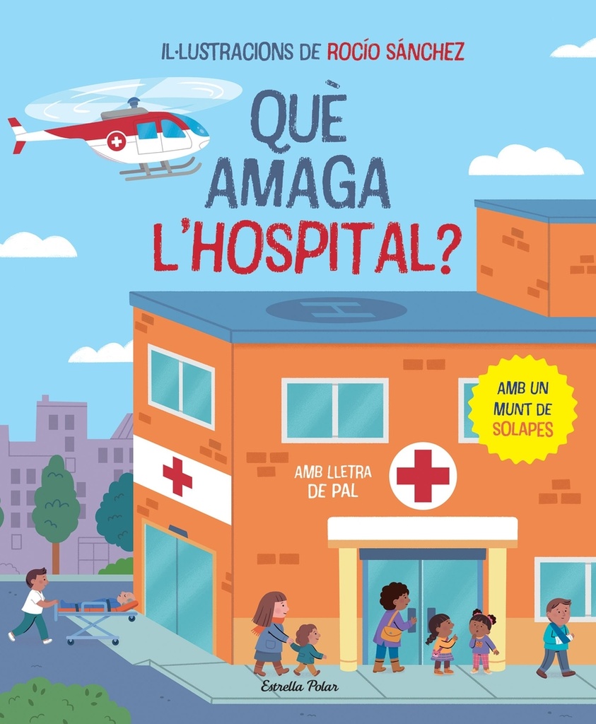 Què amaga l´hospital? Llibre amb solapes