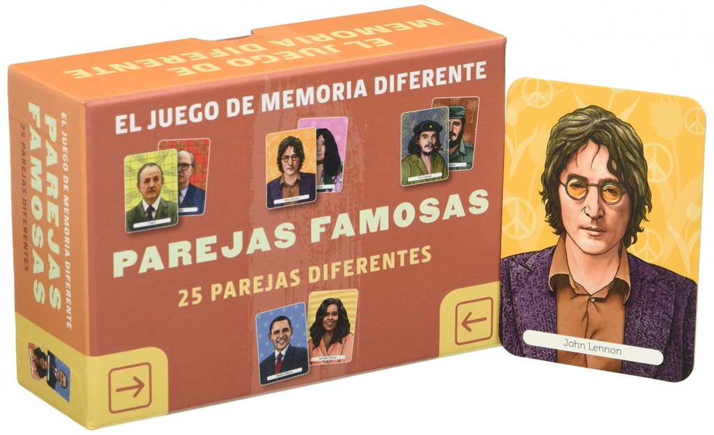 JUEGO DE MEMORIA DIFERENTE PAREJAS FAMOSAS