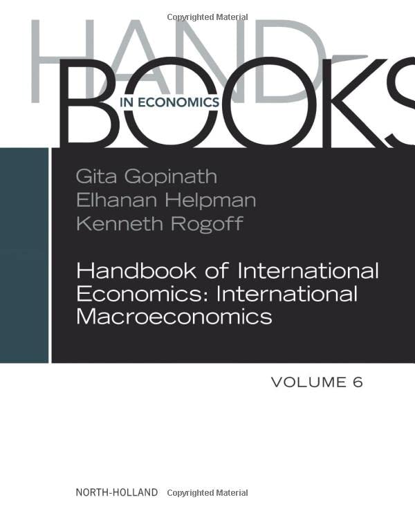 HANDBOOK OF INTERNATIONAL ECONOMICS VOL.6