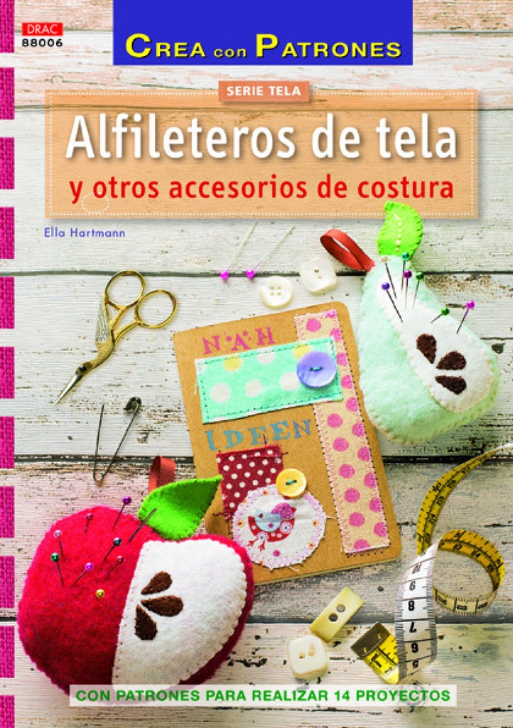 Alfileteros de tela y otros accesorios de costura