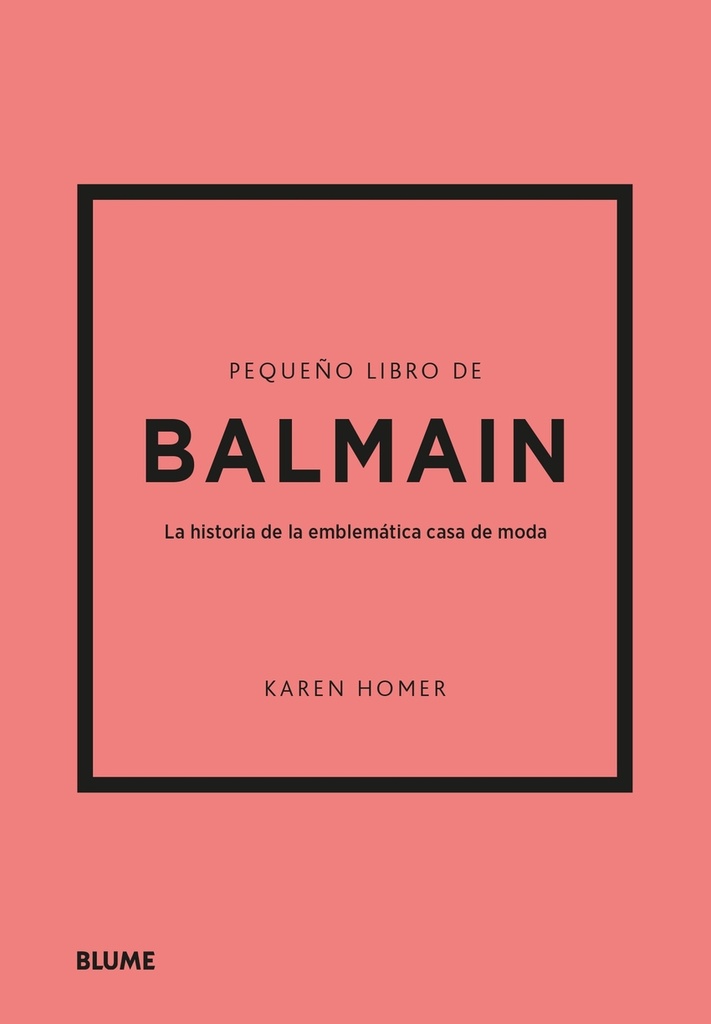 Pequeño libro de Balmain