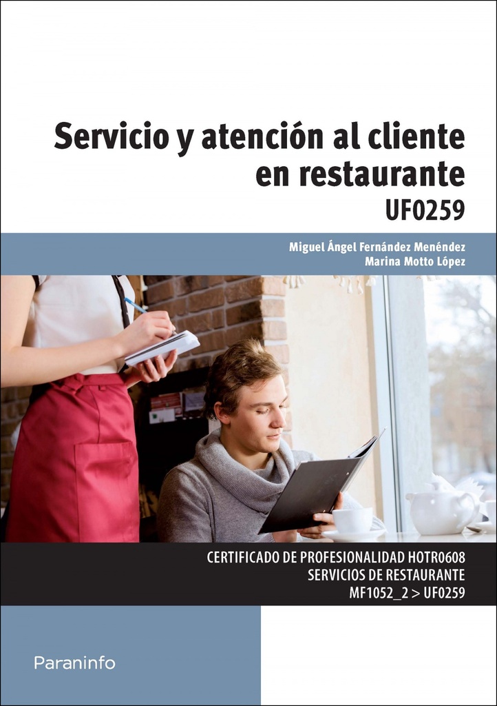 Servicio y atención al cliente en restaurante