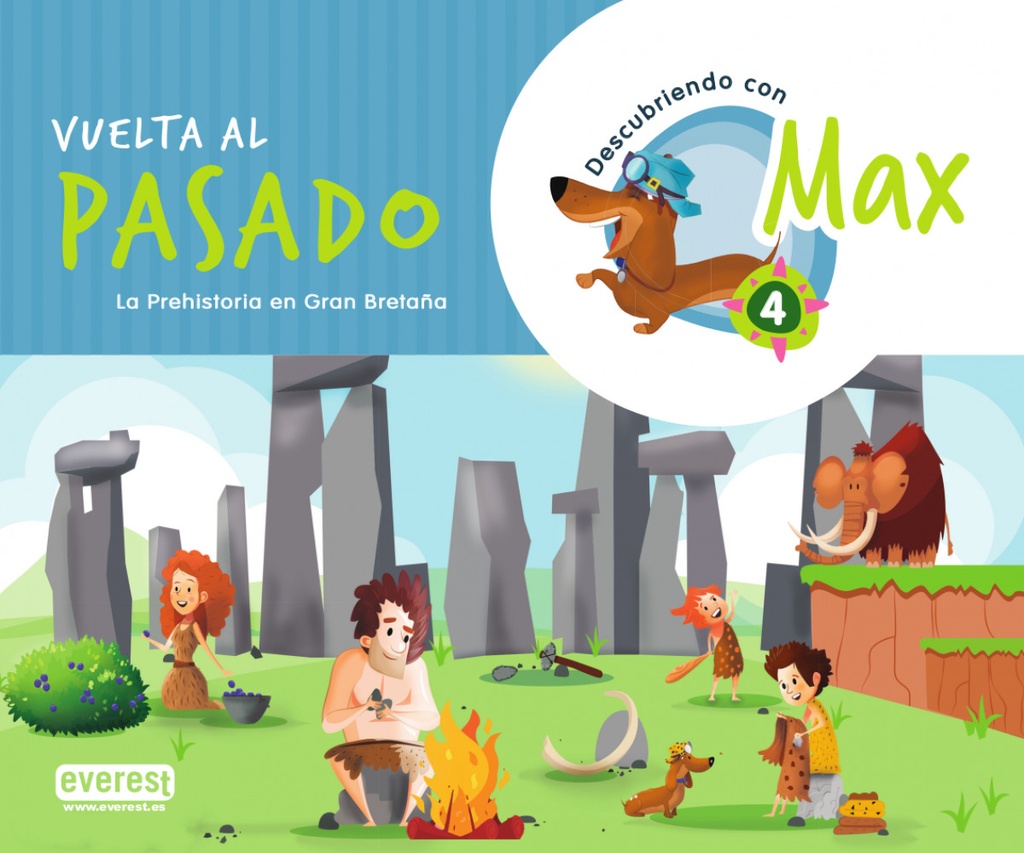 Descubriendo con Max 4. Vuelta al pasado. Libro del alumno.