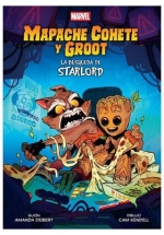 Marvel scholastic mapache cohete y groot. la búsqueda de starlord