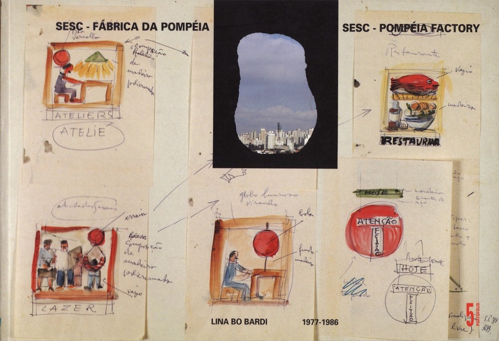 SESC - Fábrica da Pompéia - Lina Bo Bardi