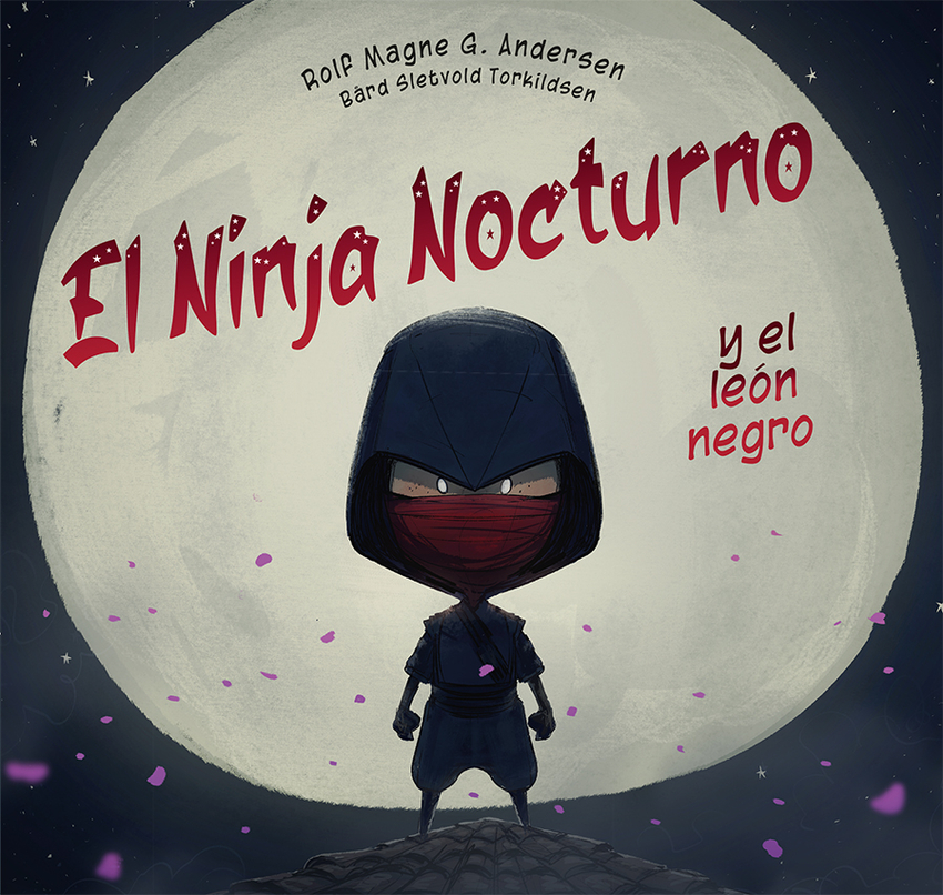 El Ninja nocturno y el león negro