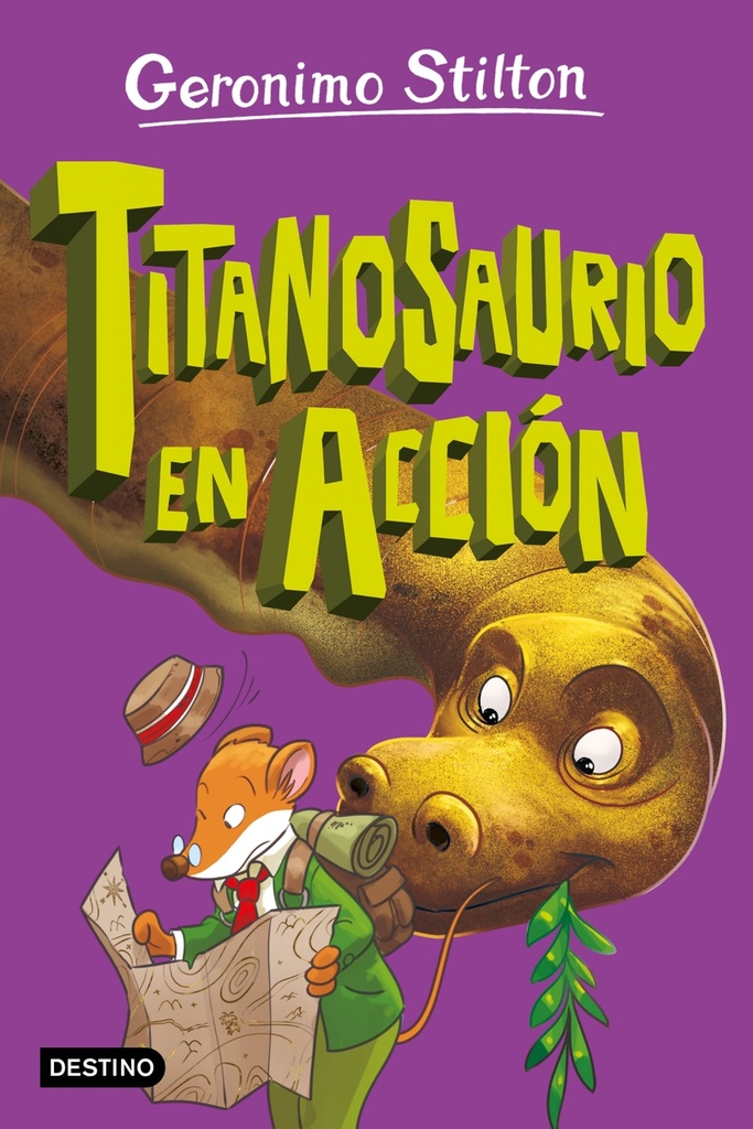 ISLA DE LOS DINOSAURIOS 4, LA. TITANOSAURIO EN ACCION