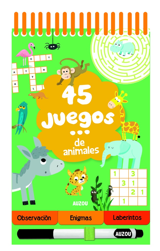 45 juegos... de animales