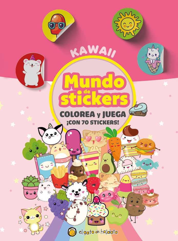 Kawaii: Mundo stickers