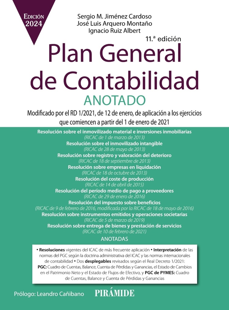 Plan General de Contabilidad ANOTADO