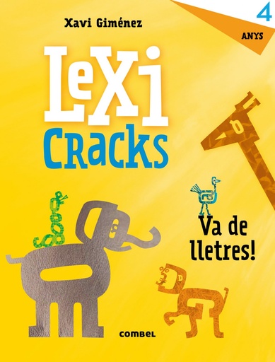 [9788491011804] LEXICRACKS. VA DE LLETRES! 4 ANYS