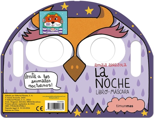 [9788408290865] La noche. Libro-máscara