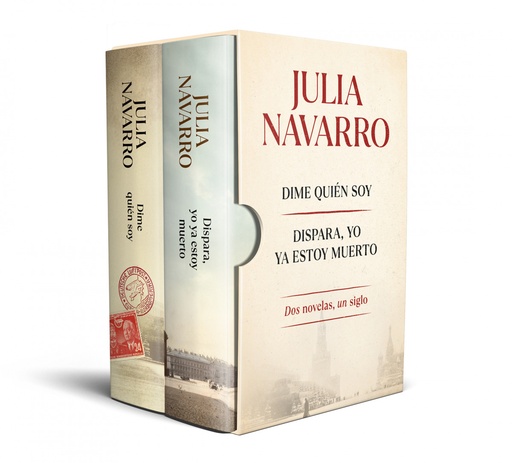 [9788466378529] ESTUCHE JULIA NAVARRO (CONTIENE: DIME QUIÉN SOY # DISPARA, YO YA ESTOY MUERTO)