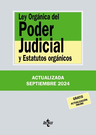 [9788430988372] Ley Orgánica del Poder Judicial