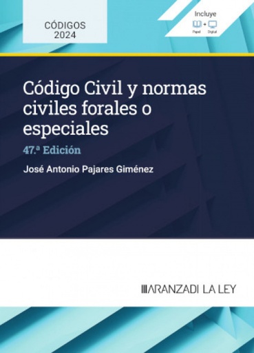 [9788410783416] Código Civil y normas civiles forales o especiales