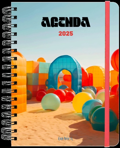 [9788419215376] Agenda anual semanal 2025 Coco Dávez