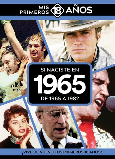 [9789493373556] Si naciste en 1965: De 1965 a 1982