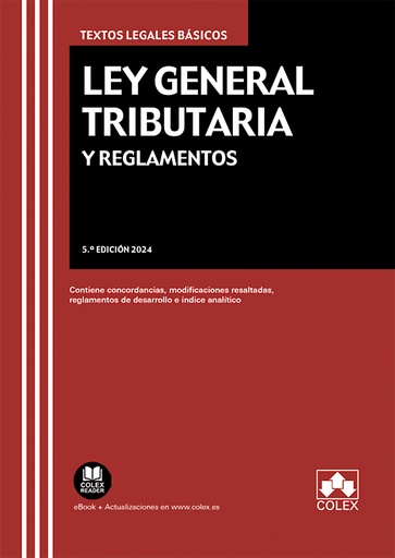 [9788411943666] Ley General Tributaria y Reglamentos