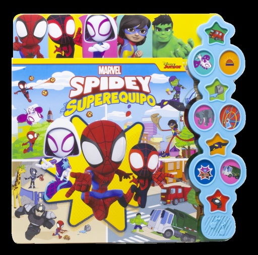 [9788418610769] Spidey y su superequipo. Libro con 10 sonidos