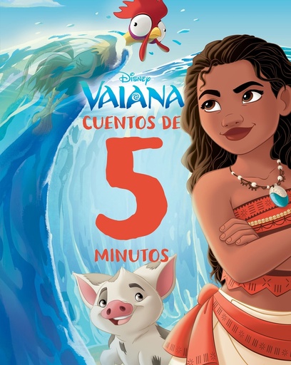 [9788410029484] Vaiana. Cuentos de 5 minutos