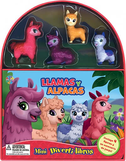 [9782764346945] Llamas y alpacas (Mini Diverti-Libros)