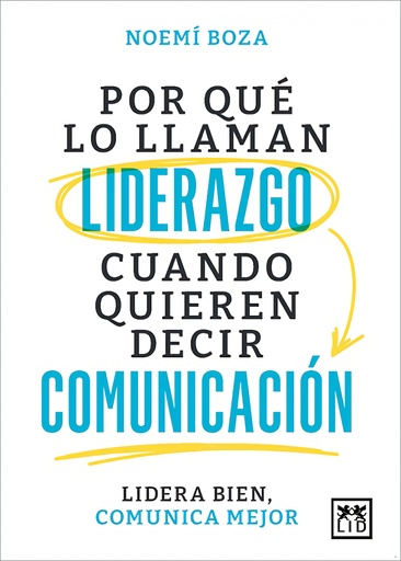 [9788410221314] POR QUÉ LO LLAMAN LIDERAZGO CUANDO QUIEREN DECIR COMUNICACIÓN