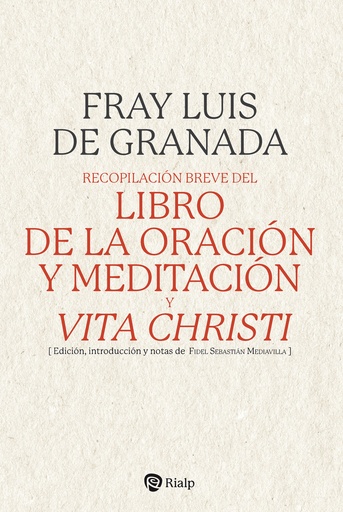 [9788432168598] Recopilación breve del ´Libro de la oración y meditación´, y ´Vita Christi´