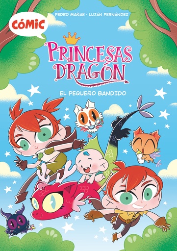 [9788411822756] Cómic Princesas Dragón 3: El pequeño bandido