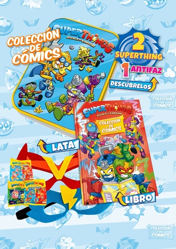 [9788419011640] Libro Coleccionista Cómics Superthings - Rescue Force