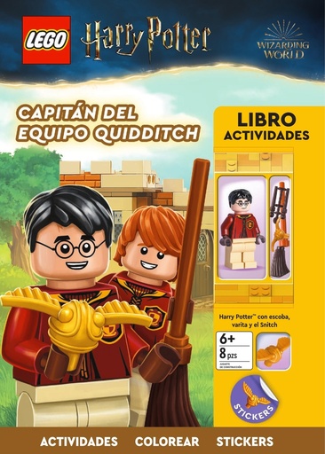 [9788419011589] LEGO« Harry Potter?. Capitán del Equipo Quidditch.