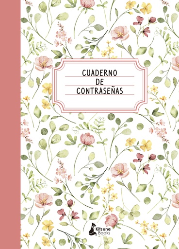 [9788410164277] Cuaderno de contraseñas rosa