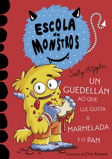 [9788419754592] Aprende a ler na Escola de Monstros 2 - Un guedellán ao que lle gusta a marmelada e o pan