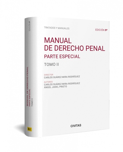 [9788411637091] MANUAL DE DERECHO PENAL TOMO II 9 EDICION