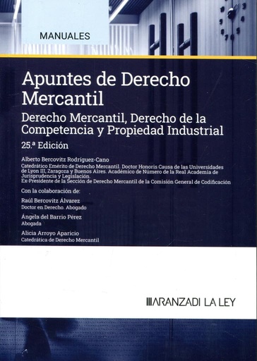 [9788410296442] APUNTES DE DERECHO MERCANTIL 2024 25ªED