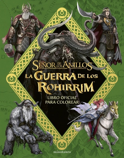 [9788445018552] La Guerra de los Rohirrim: libro oficial para colorear