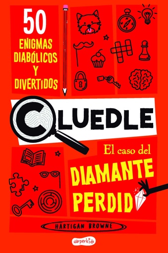 [9788419802668] CLUEDLE: El caso del diamante perdido: 50 enigmas diabólicos y divertidos (Libro 1)