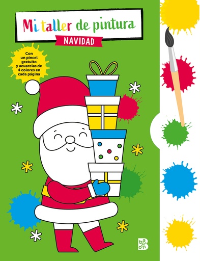 [9789403229973] PINCEL Y ACUARELAS - NAVIDAD