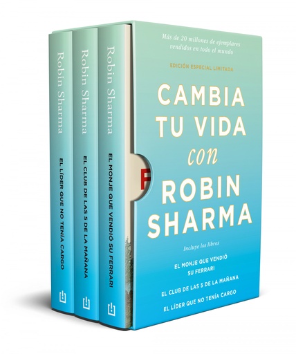 [9788466377324] CAMBIA TU VIDA CON ROBIN SHARMA (EDICIÓN LIMITADA)