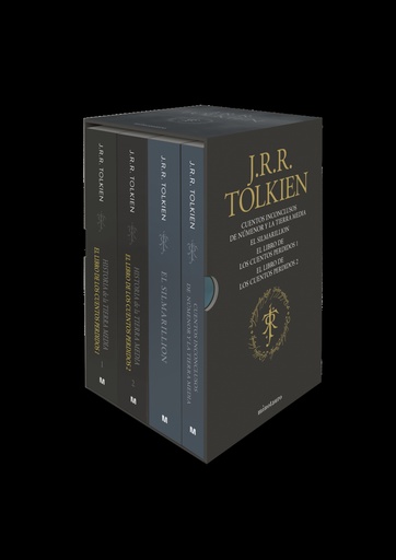 [9788445018408] Estuche Tolkien 2 (Silmarillion, Cuentos Inconclusos, Hª Tierra Media 1 y 2)