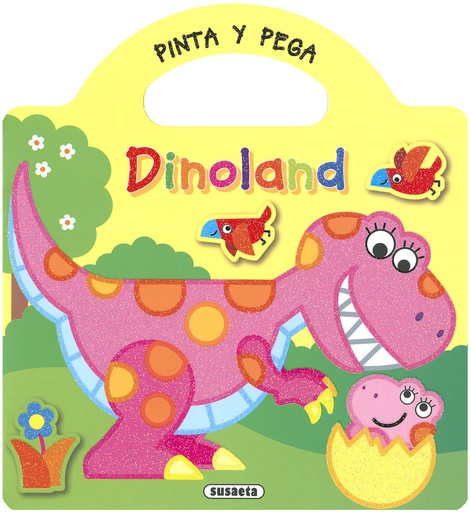 [9788467782158] Pinta y pega - Dinoland 4