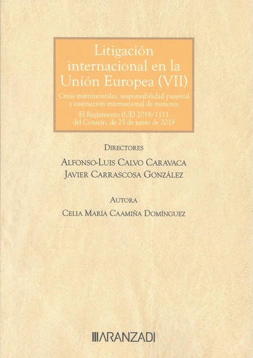 [9788410788169] LITIGACIÓN INTERNACIONAL EN LA UNIÓN EUROPEA (VII)