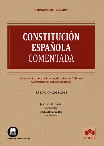 [9788411941228] Constitución Española - Código comentado