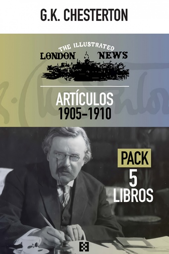 [9788413398075] ARTÍCULOS CHESTERTON (PACK 5 LIBROS)