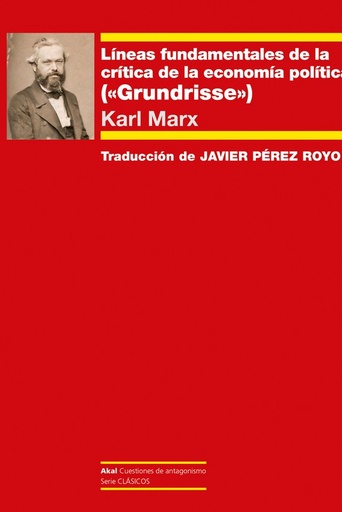 [9788446054788] Líneas fundamentales de la crítica de la economía política